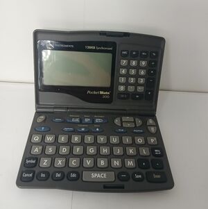 PocketMate 300 Electronic Organizer in Dark Gray